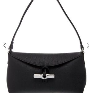 Longchamp Roseau Black Hobo Bag